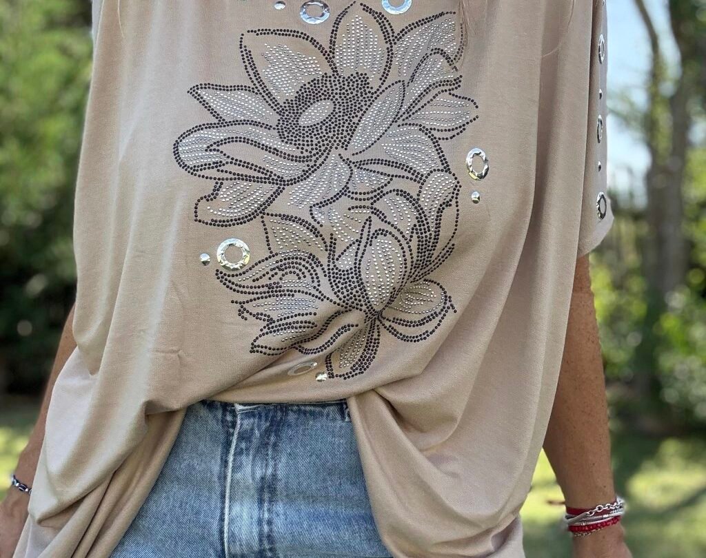 Remeron Girasol de Mini Strass.
