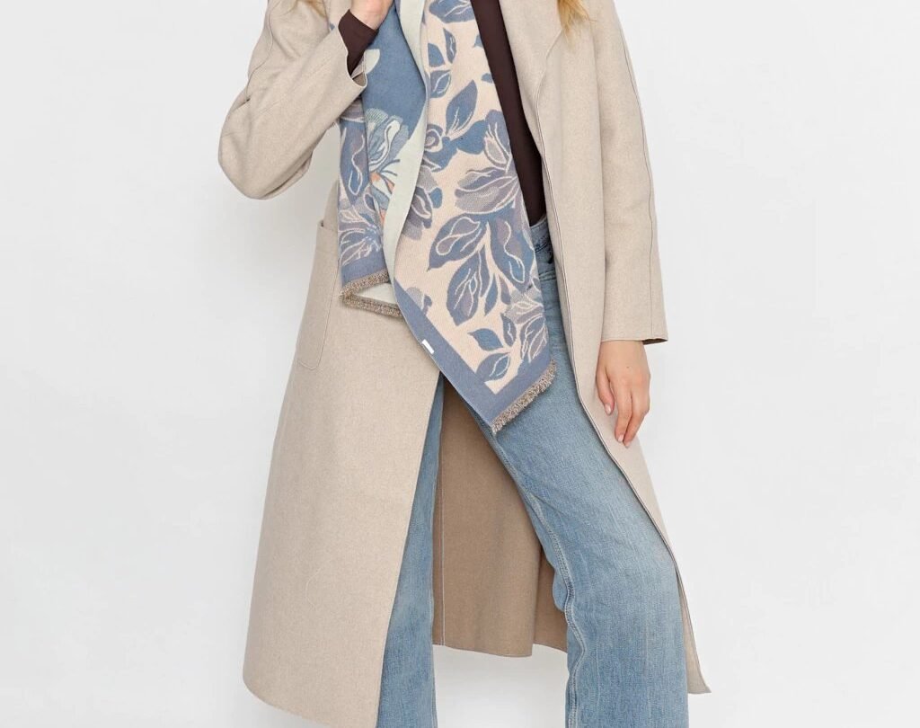 Bufandon Tejido Jaquard.