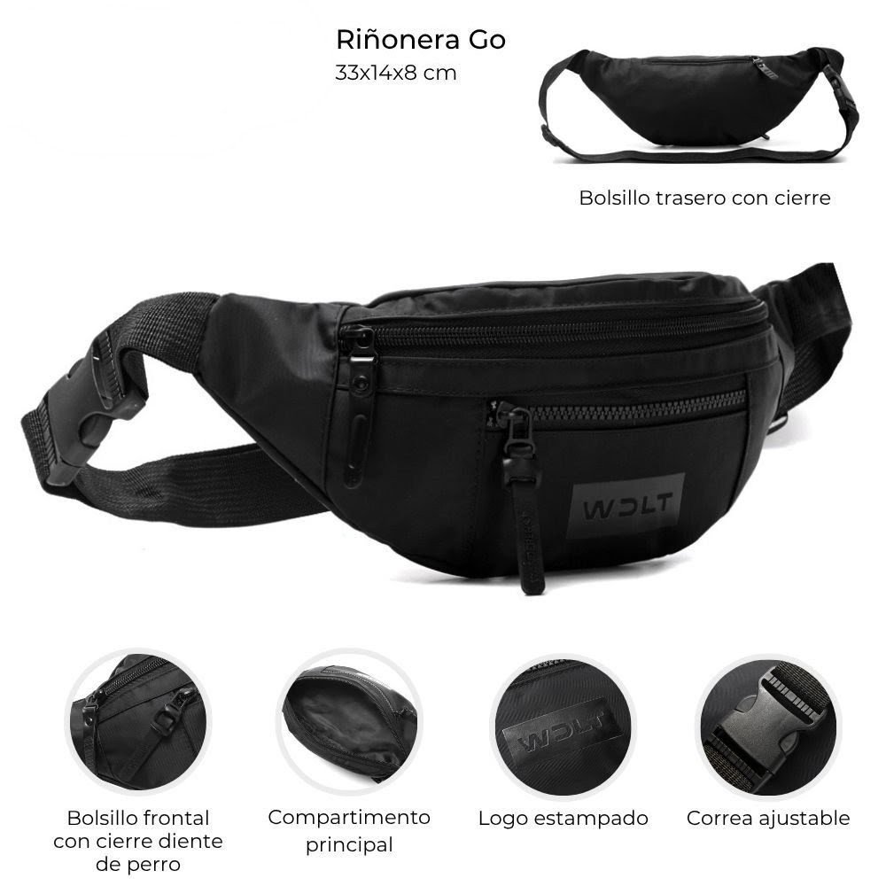 Riñonera Wanderlust Go.