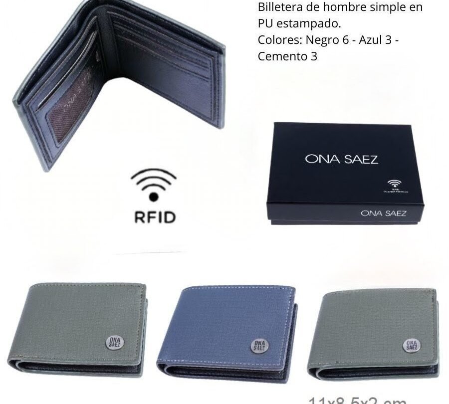 Billetera de Hombre Ona Saez.
