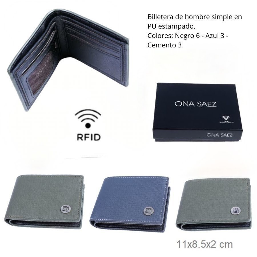 Billetera de Hombre Ona Saez.